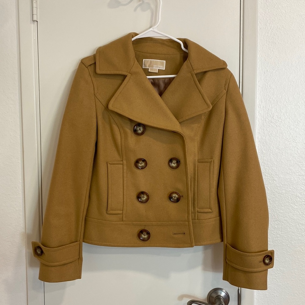 Michael Kors Women’s Peacoat - camel color, size 10
